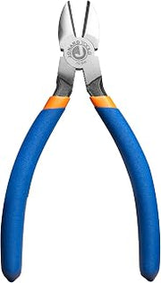 Jonard Tools JIC-600 Diagonal Tapered Nose Cutting Pliers, 6-1/4" – Induction-Hardened Cutting Edge, Chrome Vanadium Steel, Ergonomic Handle with Plastic Grip – ASME & ISO Compliant