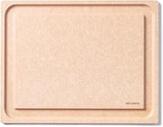 Epicurean BBQ Board 14.5 x 11.25, Natural | Microplastics free, 3/8 In thick Carving Tray with Juice Groove for Grilling, Knife Friendly and Dishwasher Safe, Made in USA