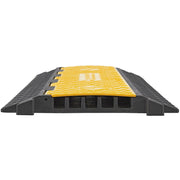 5-Channel Heavy-Duty Cable Protector by Global Industrial – Rubber, Yellow, Model TSH20132