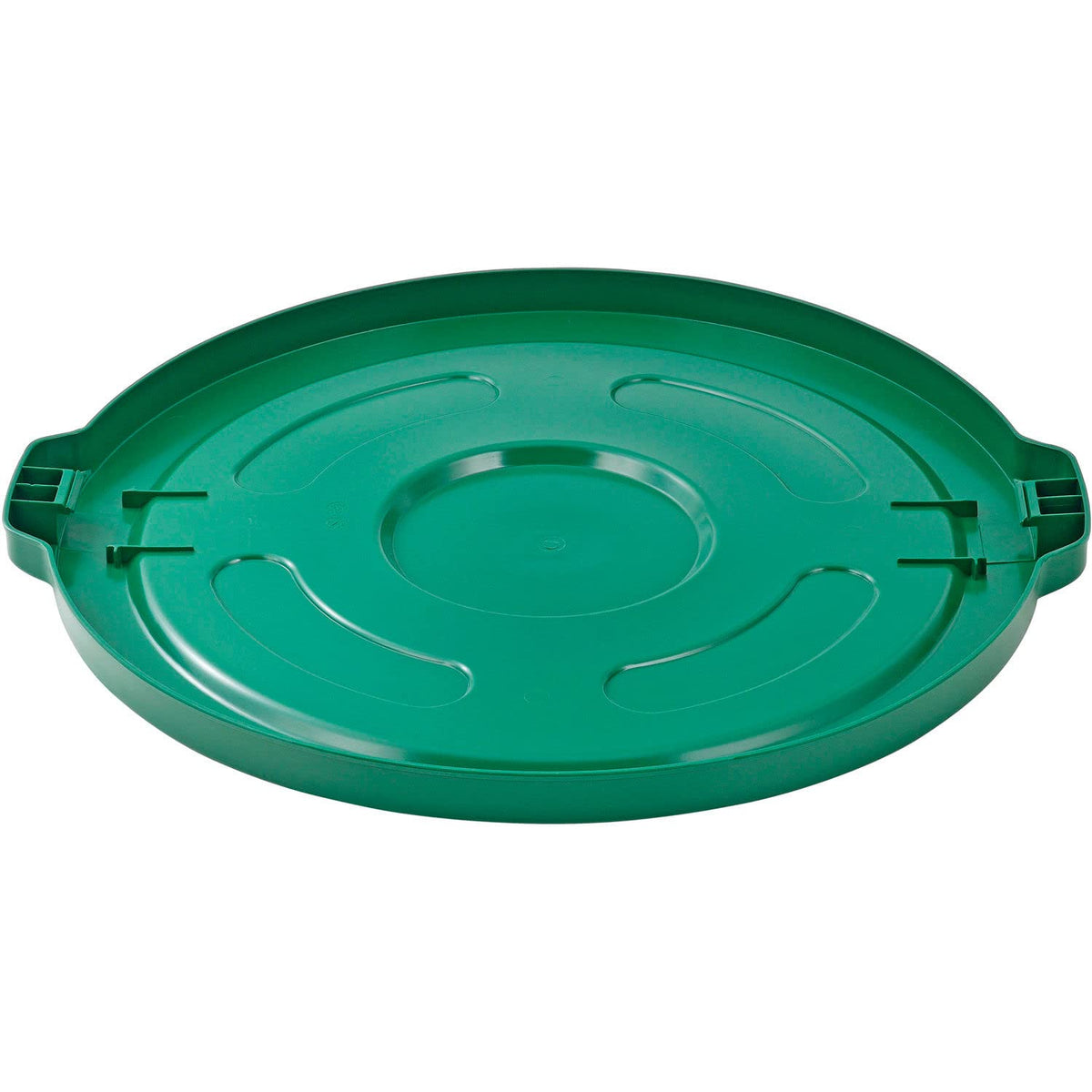 Global Industrial Green / 27-1/2" Diameter x 2-1/2"H / Industrial Kitchen Trash Cans