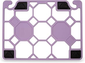 San Jamar Quadgrip™ Cutting Board Frame Only - Pr 15" X 20" - Purple