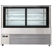 58 1/8" Full Service Bakery Case w/Straight Glass - (3) Levels by MOTAK – 63.39x33.07x51.97, In Description, Check Images, Model MCD59-2X