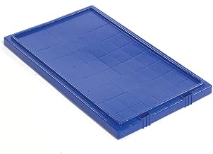 Lid for Stack And Nest Shipping Containers SNT200, Blue, Lot of 6