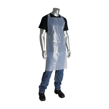 Single Use Apron by PIP – Large, Polyethylene, Clear, Model 200-06001