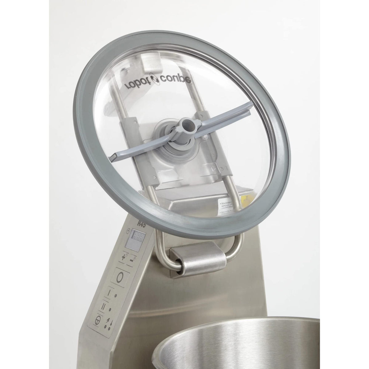 2-Speed Vertical Cutter Mixer Food Processor with 31-Quart Stainless Tilt Cutter Bowl by Robot Coupe – Stainless, Grey, Model R30T
