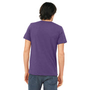 Bella + Canvas Medium / Purple Triblend / Crew Neck,modern T-Shirts