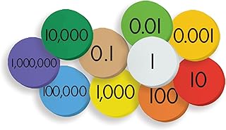 Teacher Created Resources Teacher Sensational Math Place Value Discs 10-Value Decimals to Whole Numbers