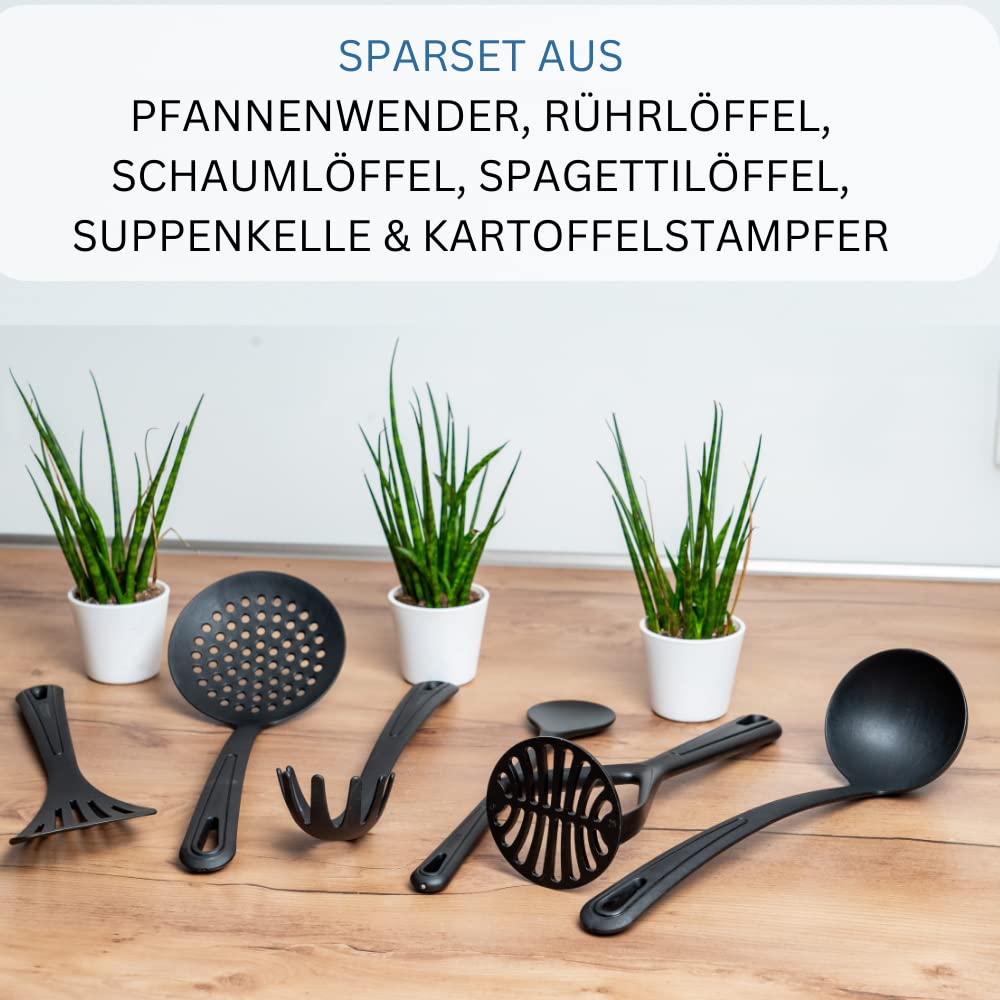 Kitchen Utensil Set Plastic by Westmark – Plastic, Gentle, 6 Pieces., Model 283522E6
