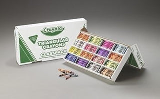 Crayon Classpack Triangular by Crayola – classpack, Multicolor, Pack of 256