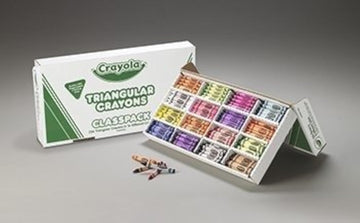 Crayon Classpack Triangular by Crayola – classpack, Multicolor, Pack of 256