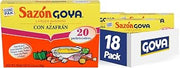 Goya Foods Sazón Seasoning with Azafran, 3.52 Ounce (Pack of 18)