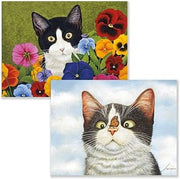 Lang, American Cat Assorted Boxed Note Cards by Lowell Herrero