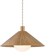 Troy Lighting F1432-PBR Woodside - 1 Light Pendant-18.5 Inch Tall and 32 Inch Wide