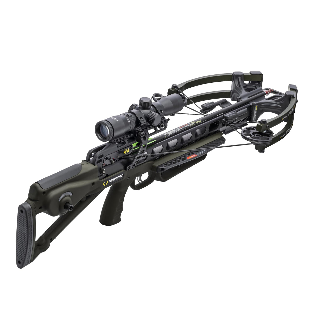 Turbo X Crossbow by TenPoint – Aluminum, Moss Green, Model CB25020-1549