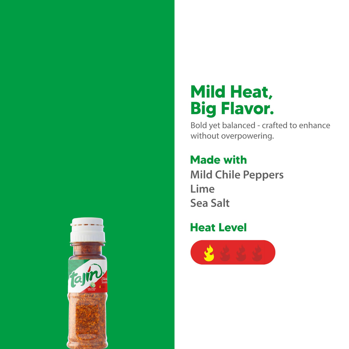 Clásico Chile Lime Seasoning Mini Display 0.35 oz by Tajin – 0.35 Ounce (Pack of 240), Model 食品-A459