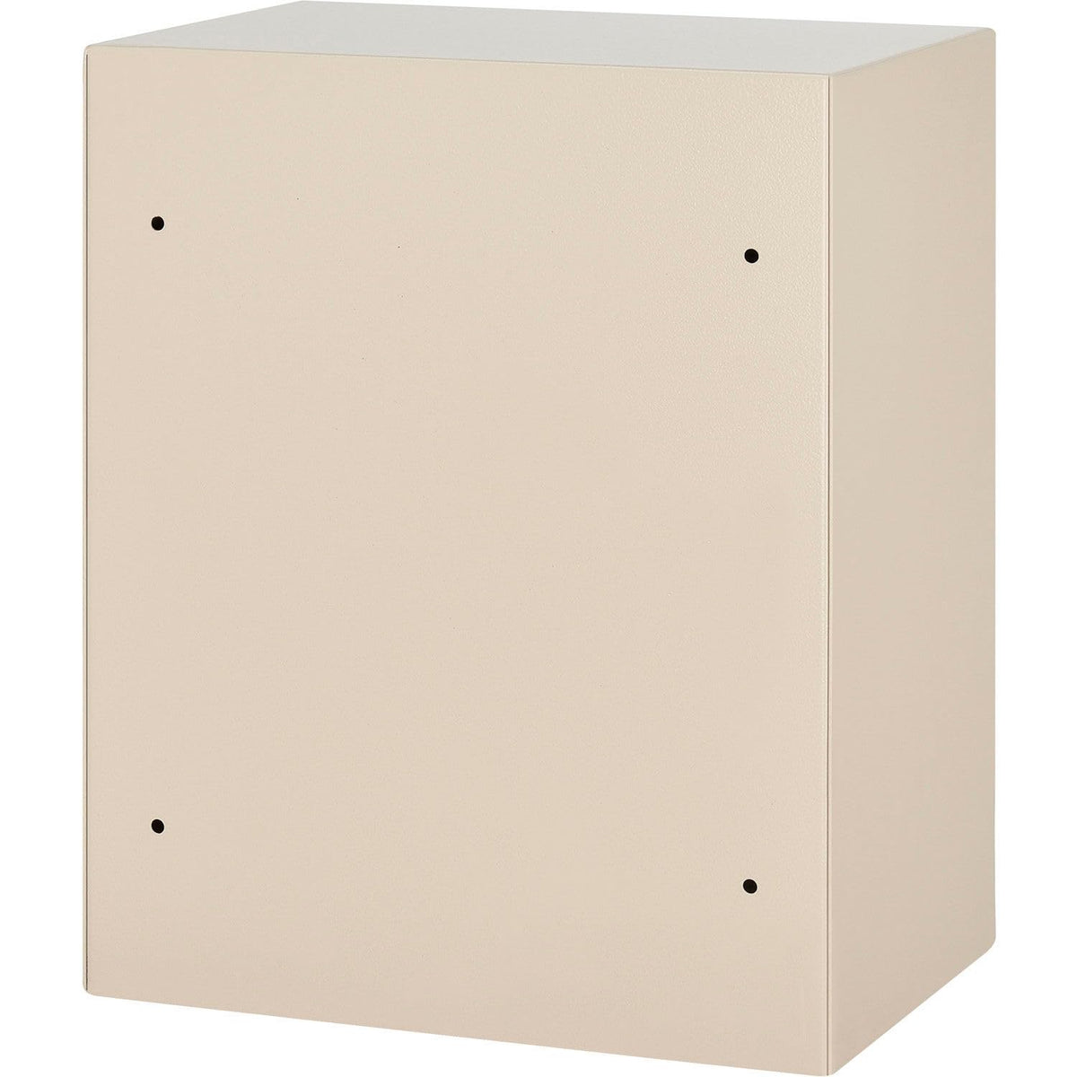 Small Narcotics Cabinet by Global Industrial – 8"L x 12"W x 15"H, Powder Coated Steel, Beige, Model 436952
