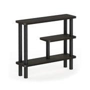 Furinno Espresso/Black / Side Rack / Contemporary Bathroom Shelves
