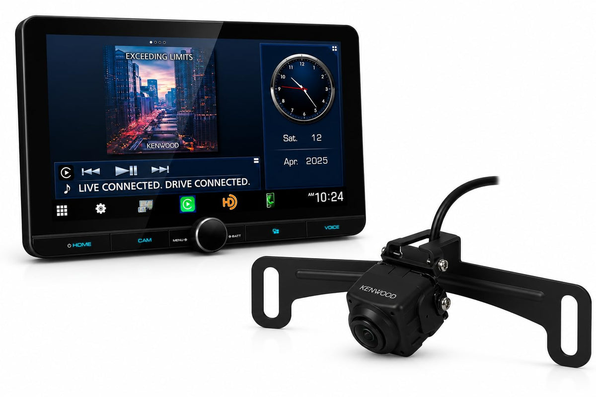 DMX1038S 10.1” Touchscreen Car Stereo Radio by Kenwood – Pack of 2, Model DMX1038-230LP1