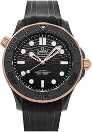 Omega Seamaster Automatic Chronometer Black Dial Men's Watch 210.62.44.20.01.001