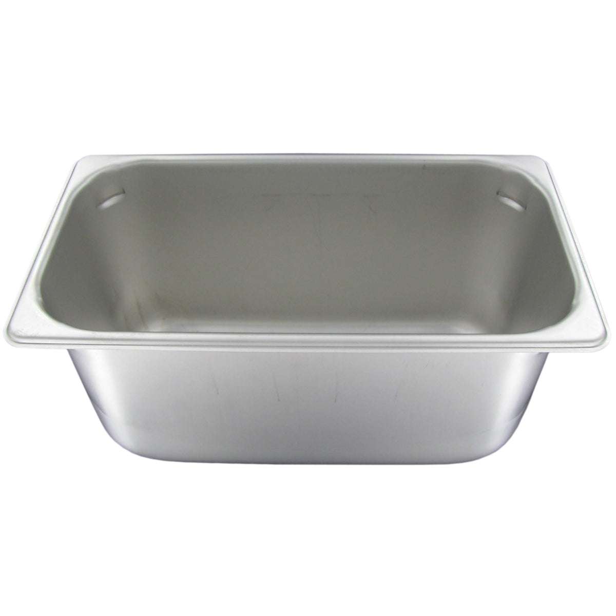 S/S 1/3 Size Pan by Vollrath – 1/3, 6.0 inches, Stainless Steel, Silver, Model 20369