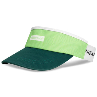 Lightweight Performance Running Sun Visor by Headsweats – Polyester, Teal