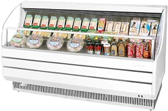 Turbo Air Horizontal Low Profile Open Display Cold Food & Beverage Grab & Go Merchandiser for Convenience Stores and Super Markets