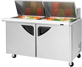 60in Mega Top Sandwich Prep Cooler 24 Pans NSF