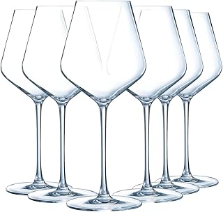 Chef & Sommelier Chef&Sommelier - Distinction Collection - 6 Wine Glasses 47cl - Made in France - Sturdy Packaging