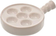 Browne 6-Hole Escargot Plate,White