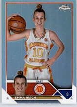 2023 Topps Chrome McDonald's All-American Refractor #82 Emma Risch EAST Basketball Card in Raw (NM or Better) Condition