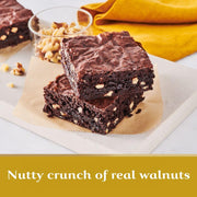 Walnut Premium Brownie MIx by Ghirardelli – 17 Ounce (Pack of 12), Pack of 12, Model 722-1636