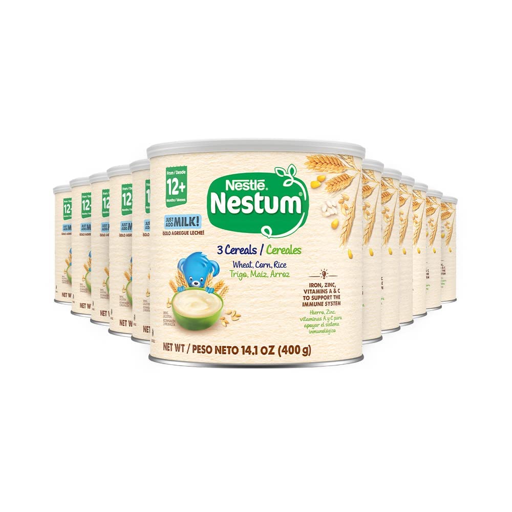 Nestle Nestum by Gerber – 14.1 Ounce (Pack of 6), Pack of 6, Model NS-205C