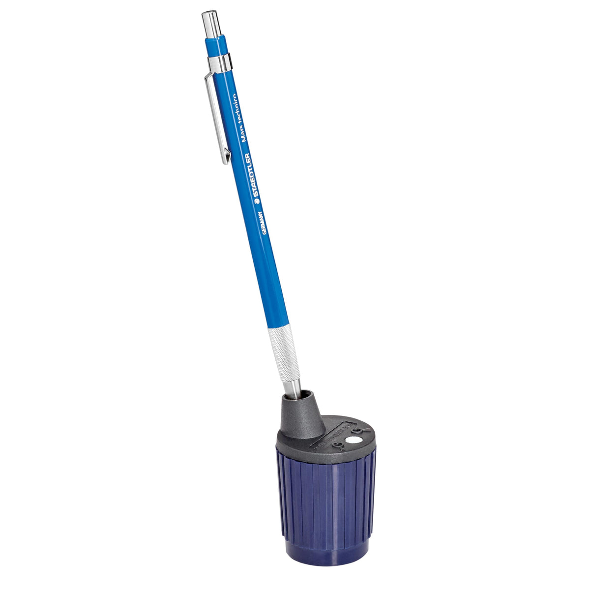 Mars Mechanical Pencil Sharpener by STAEDTLER – 1 Count (Pack of 2), Plastic, Blue, Model 502 BK A6 03