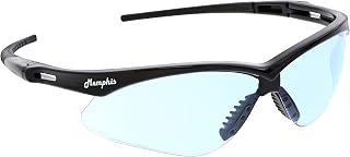 MCR Safety MP113 (Mp1) Glasses, Light Blue Lens, 1-Pair