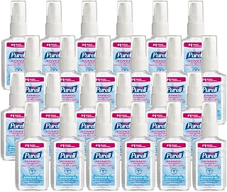 PURELL 9606-24 Advanced Instant Hand Sanitizer, 2oz Personal Pump Bottle, 24/carton