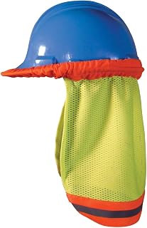 OccuNomix Hi-Viz Yellow Evaporative Polyester Cooling Shade, One Size