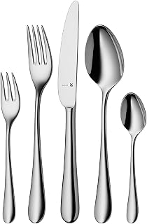 WMF Merit Cromargan Protect Cutlery Set for 12 People, Silver, 60-Piece