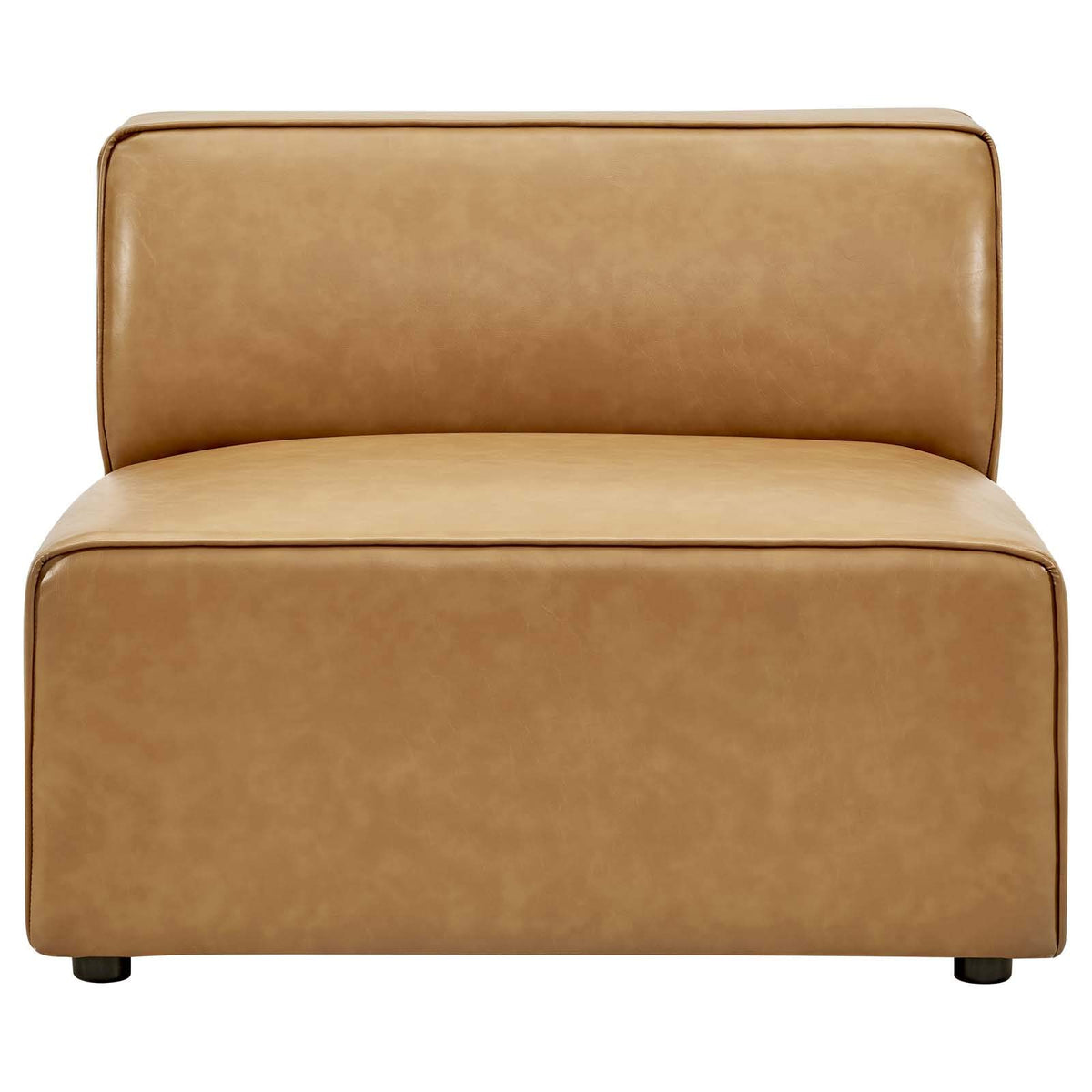 Modway Tan / Armless Chair / Contemporary Sofas & Couches