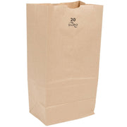 20# Grocery Bag Tiger by DURO – 20 lb, Paper, Kraft, Model 18420
