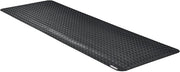 24" W x 72L Diamond Plate Ergonomic Anti Fatigue Mat by Global Industrial – Foam, Black, Model 39267090020000600