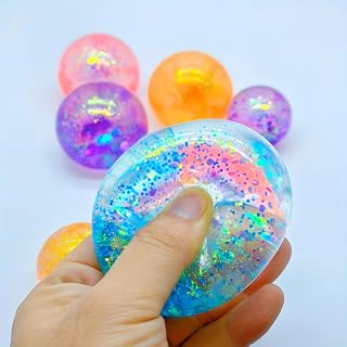 Geometric Gold-Dusted Stress Relief Ball: A Dynamic, Flowing Desktop Ornament, Office Stress Reliever, Creative Gift for Anxiety Relief, and Decorative Gift for Birthdays and Holidays