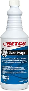 Betco Clear Image Nonammoniated Glass Cleaner Refill, Ready To Use, Rain Fresh Scented, 32 fl oz (1 qt), Pack of 12