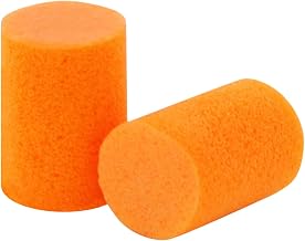 Howard Leight by Honeywell FirmFit Disposable Foam Earplugs, Polybag, 200-Pairs (FF-1), Orange