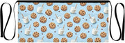 Kitchen Apron Milk Cookie | Unisex Server Apron with 3 Pockets, Adjustable for Waiters, Gardeners, Kitchen, BBQ, Painting and Restaurant Work