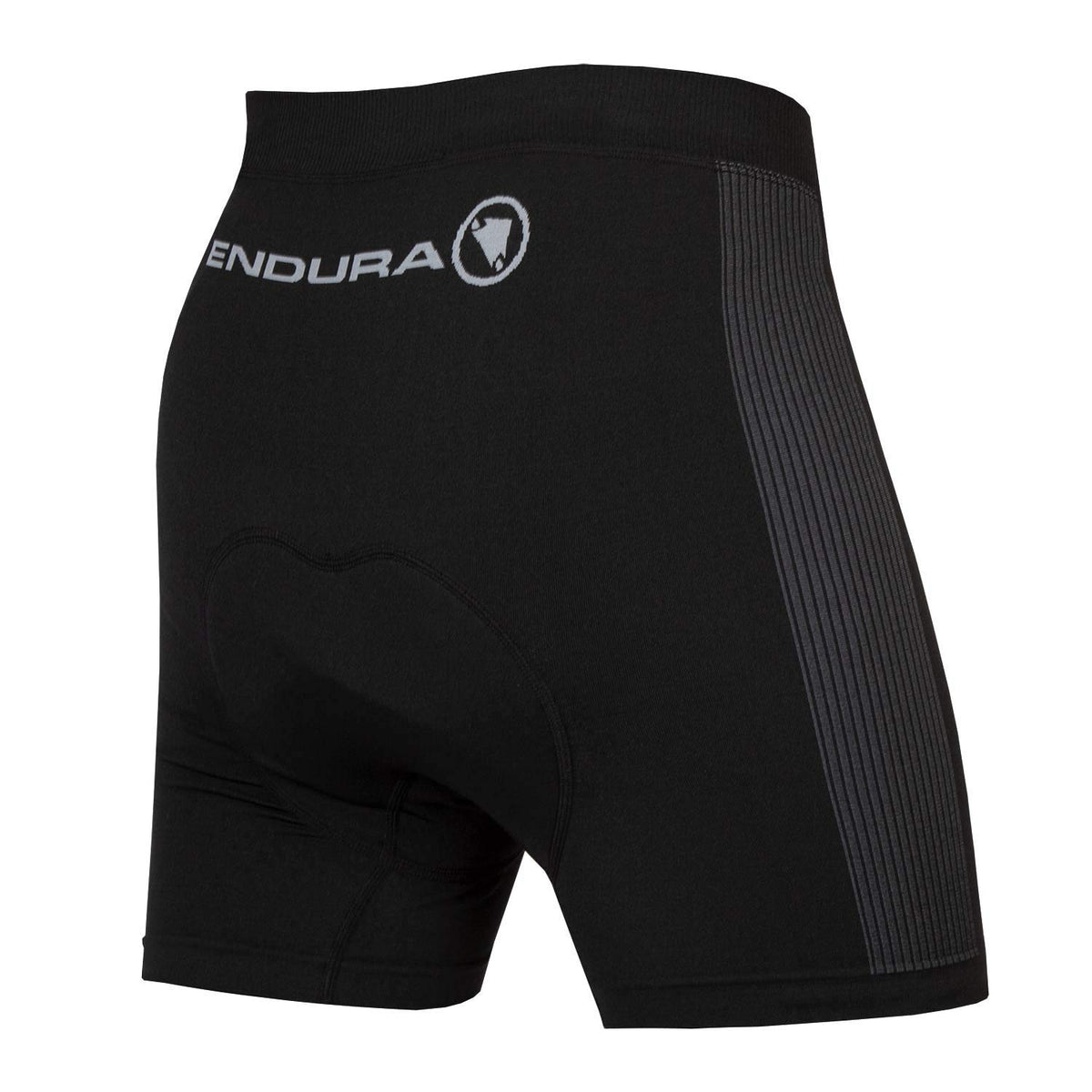 Mens Engineered Padded Cycling Boxer Black by Endura – X-Large, Polyester, Black, Model E3168BK/6