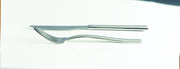 Still 18/10 Stainless Steel Flatware Solid Handle Table Knife by Fortessa – Table Knife, Stainless Steel, Silver, Pack of 12, Model 1.5.118.00.005