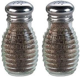 American Metalcraft Inc. 2 oz Beehive Salt or Pepper Shaker,Silver, 1 Count (Pack of 2)