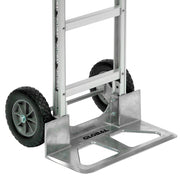 Aluminum Hand Truck Loop Handle by Global Industrial – 40"L x 18"W x 51"H, Aluminum, Gray, Model 168266
