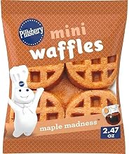Pillsbury Maple Madness Mini Waffles, 2.47 Ounce - 72 per case.