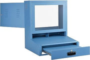 Global Industrial LCD Counter Top Security Computer Cabinet, 24" Diagonal